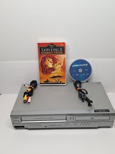 Sanyo dvw 7200 - dvd, vcr